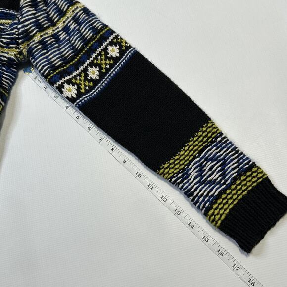 Anthropologie Sparrow Sweater Womens XS Full Zip Cardigan Wool Blend Boho Knit - Picture 10 of 10